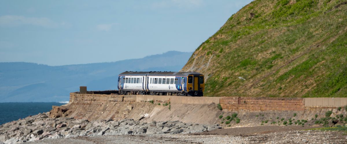 Northern Trains on the Cumbrian Coastal Line